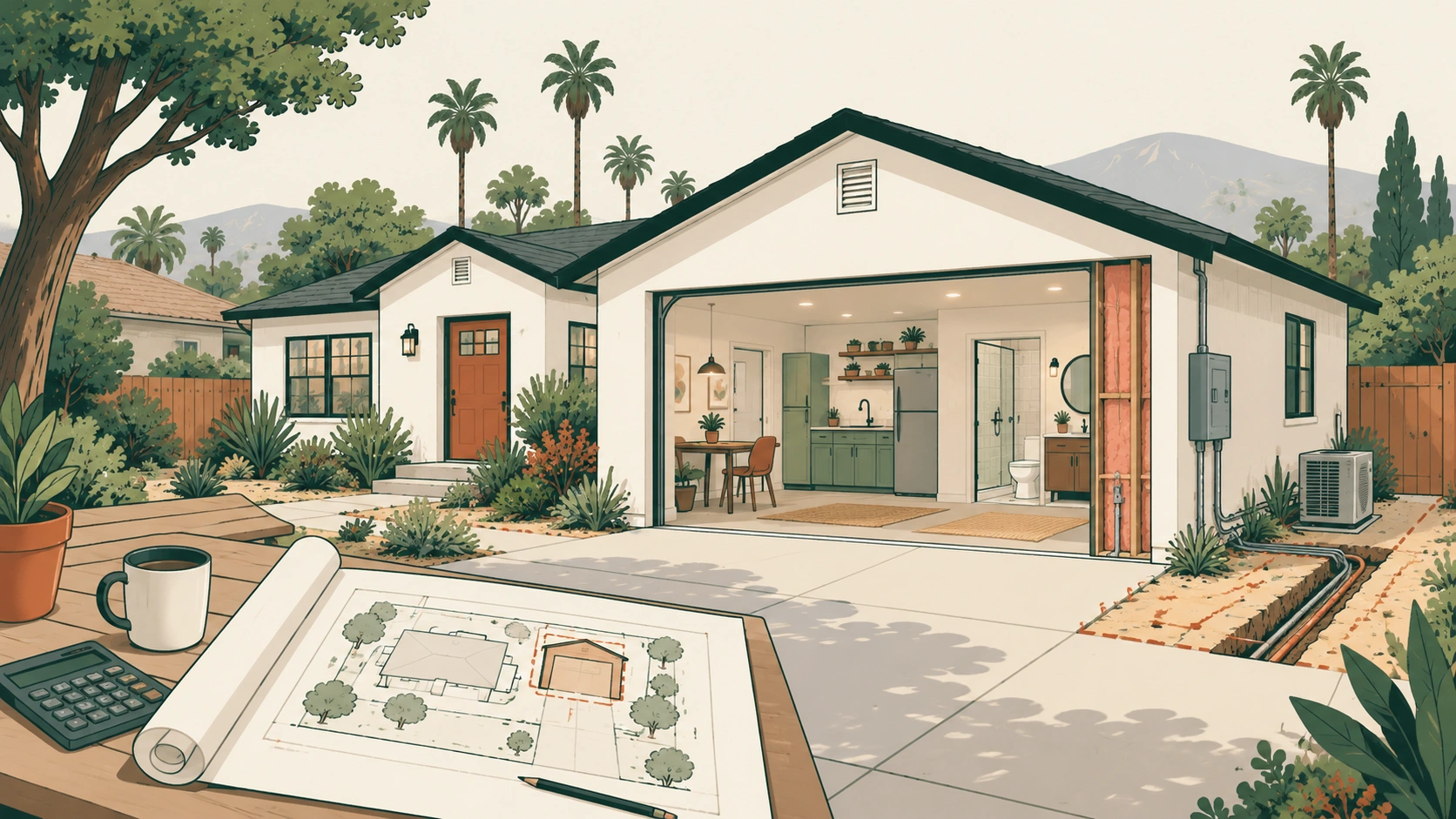 Los Angeles Garage Conversion ADU Cost: What the Existing Garage Saves—and What It Doesn’t (2026)