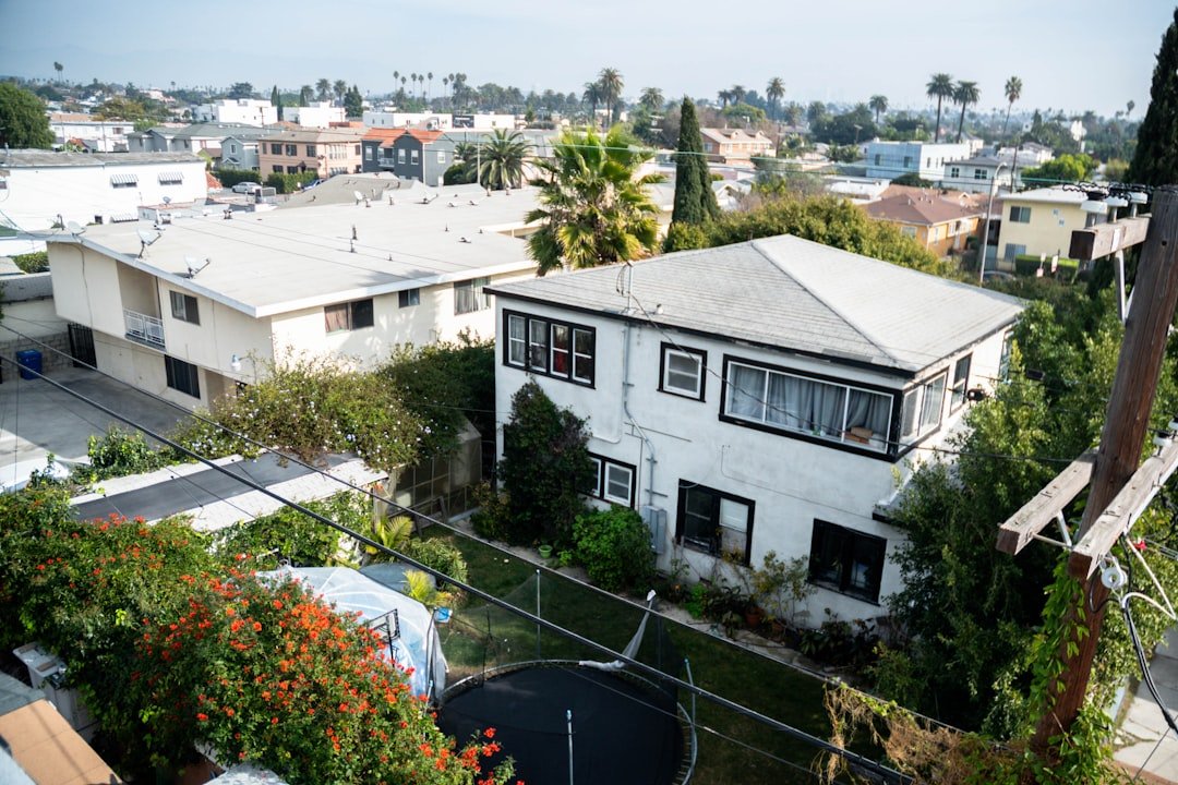 California residential backyard suitable for accessory dwelling unit planning